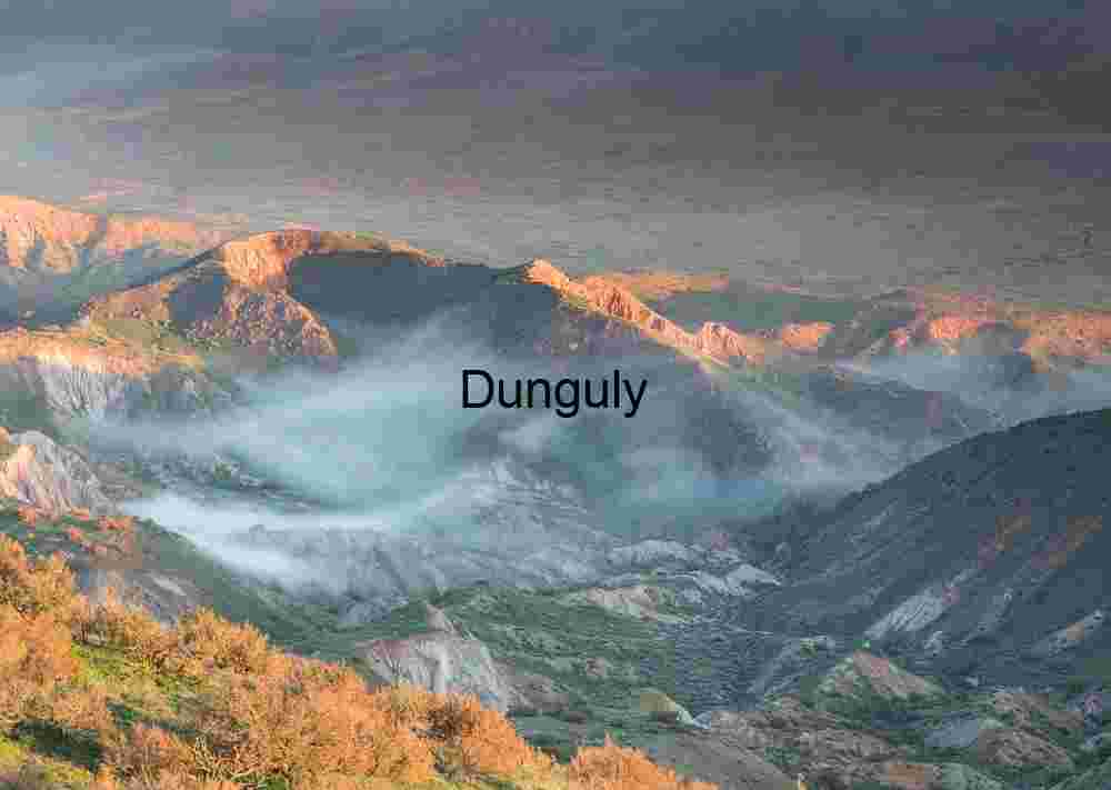 Veil of Light: Mist and Stone at Golden Hour