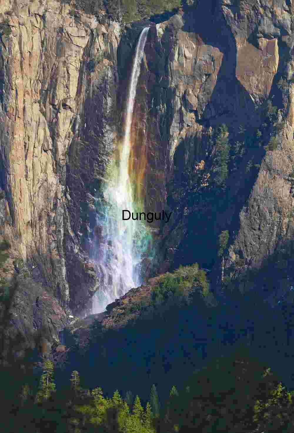 Bridalveil Fall Rainbow Mist | Yosemite Valley