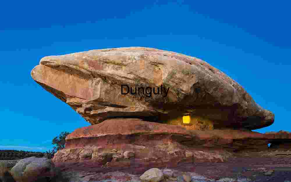 Capstone Ruin Nightscape | Slickhorn Canyon Ancient Art Print