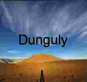 Golden Sand Dune with Photographer’s Shadow — Desert Landscape Photography