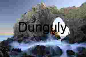 Coastal Rock Arch with Ocean Waves Crashing Below