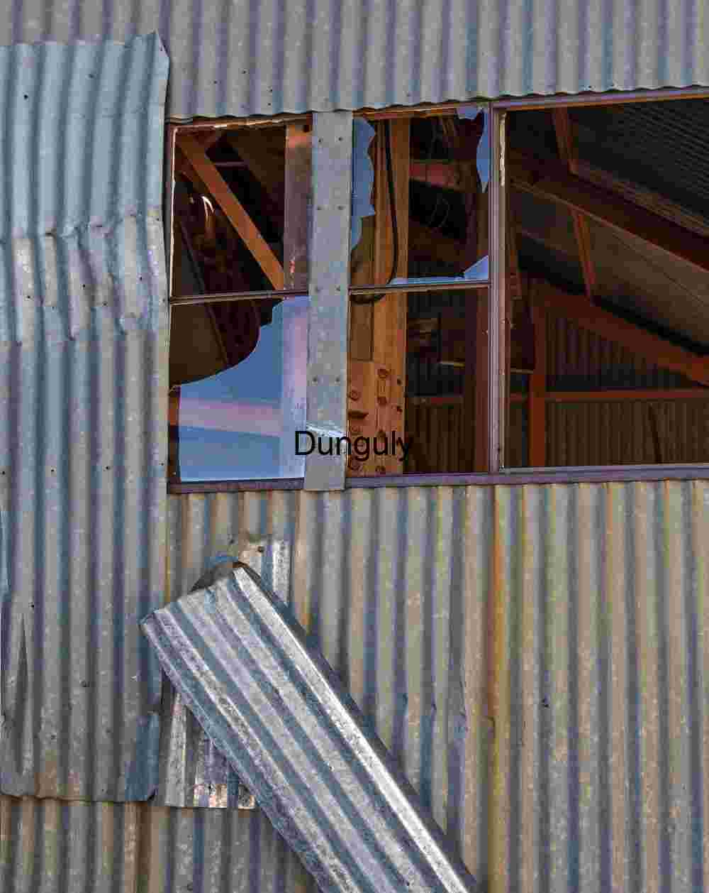 Fractured View: Corrugated Silence and Shattered Time