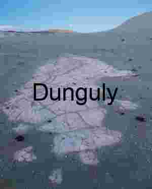 Cracked Silence: Salt Flats Beneath Desert Dunes