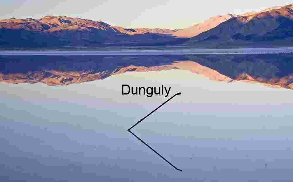 Climate and Illusion: Mirage Across Arid Desert Basin