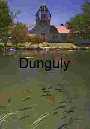 Historic Lakeside Tower with Fish Pond — Scenic Architecture & Nature Photography for Editorial and Commercial Use