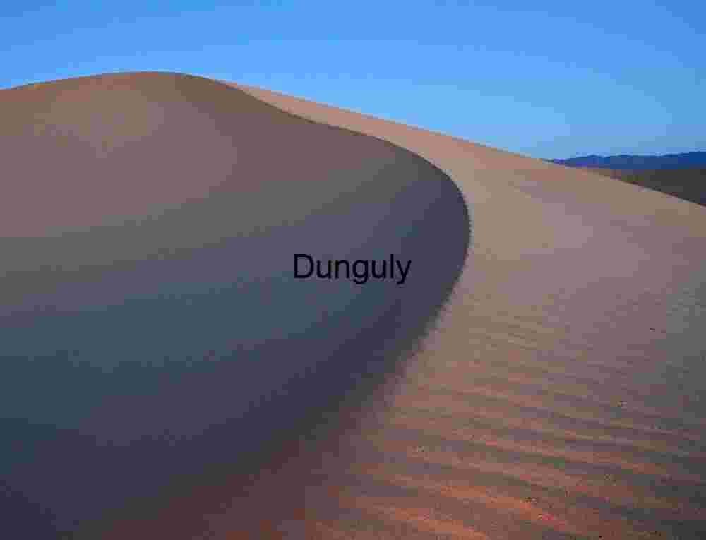 Dune Under Moonlight: Twilight Shadows on Desert Crest