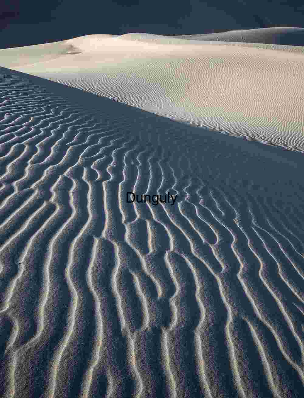 Waves of Sand at Eureka Dunes
