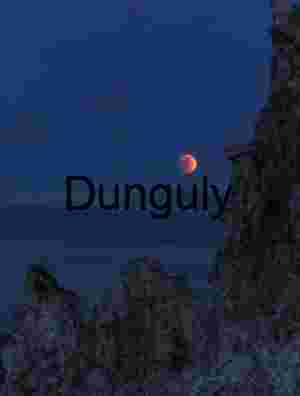 Blood Moon Over Mono Lake Tufa