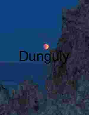 Lunar Eclipse Above Mono Lake Tufa Towers