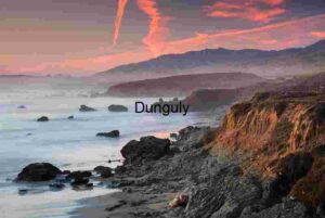 Mist and Fire: Coastal Cliffs at Sunrise