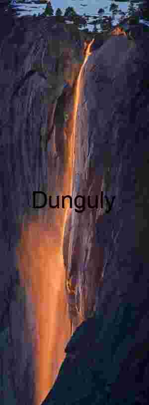 Yosemite Firefall: Horsetail Fall Glowing at Sunset