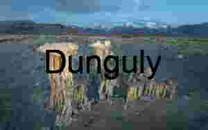 Stone Sentinels: Tufa Towers Beneath Alpine Sky