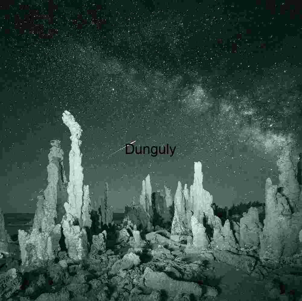 Meteor Over Mono: Celestial Fire and Ancient Stone