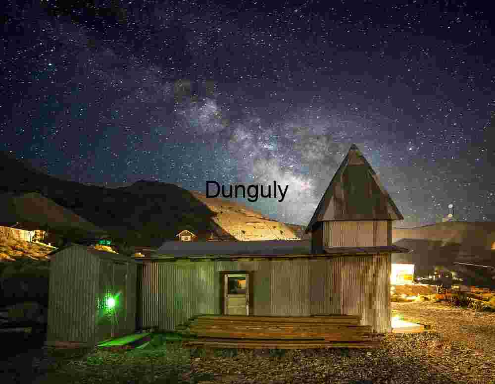 Milky Way Over Desert Chapel – Rustic Night Sky Photography in Remote Mountain Landscape