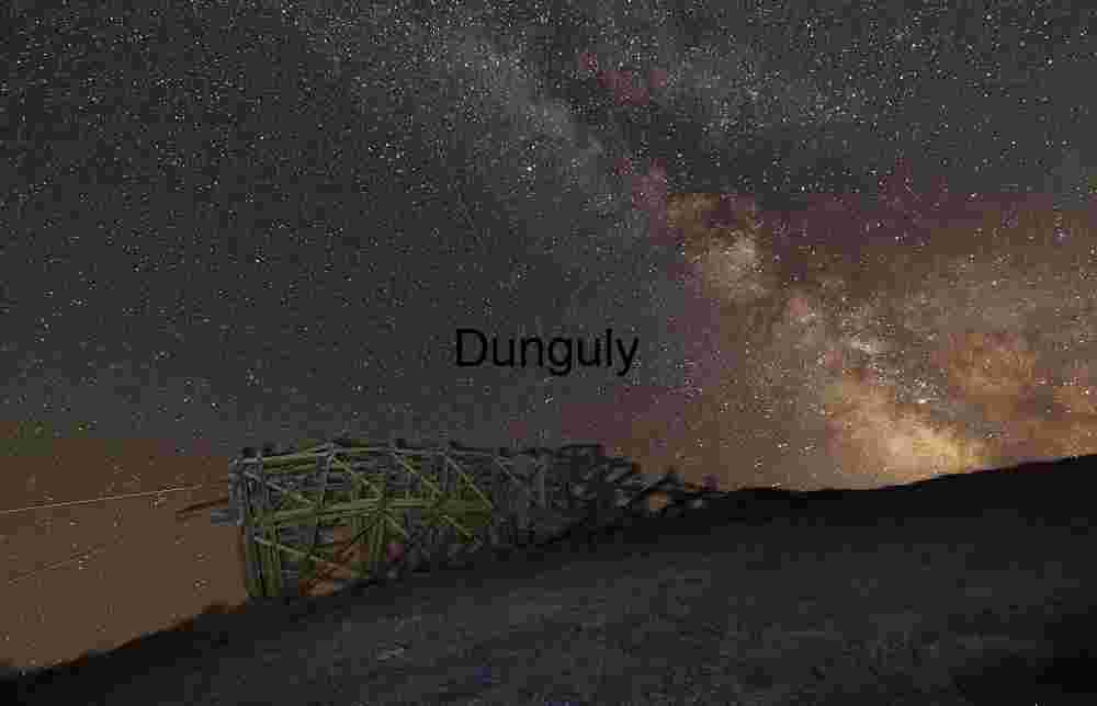 Stars Above Forgotten Industry – Night Sky and Ruins