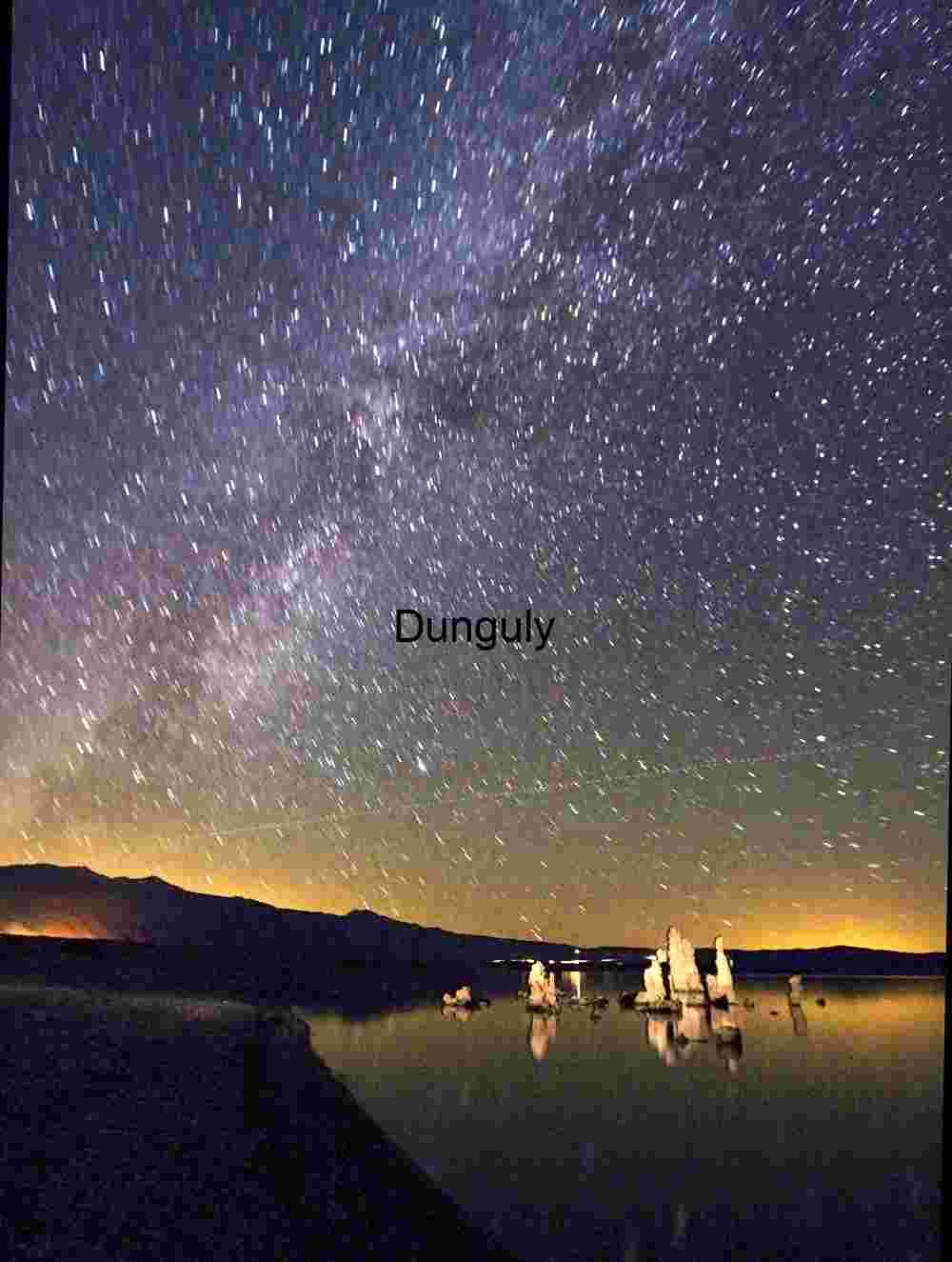 Celestial Reflections Over Mono Lake