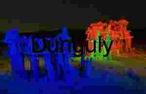 Milky Way astrophotography over desert rock formations