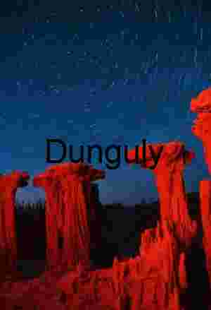 Moonlit Desert Formations with Illumination