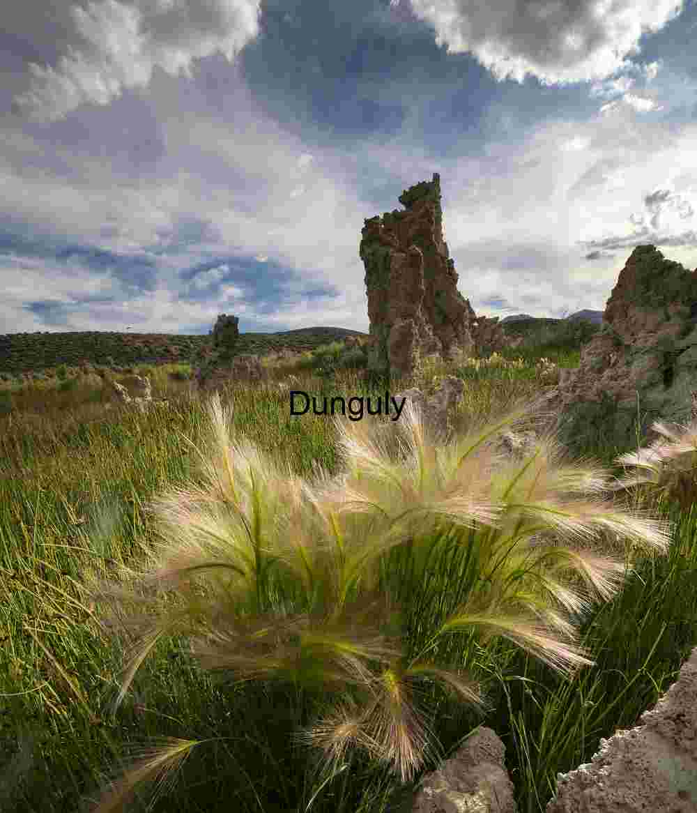 Wind and Stone: Tufa Towers Beneath a Shifting Sky