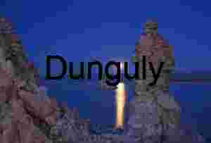 Moonlit Silence Across Rugged Waters