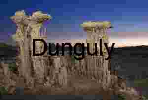 Twilight Tufa Towers at Mono Lake