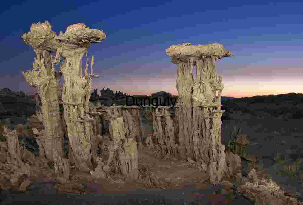 Twilight Tufa Towers at Mono Lake