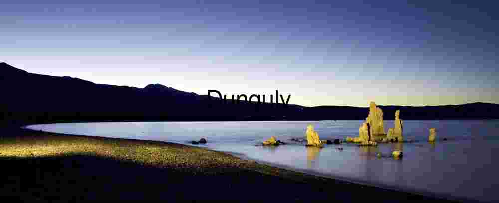 Twilight Tufa Shoreline at Mono Lake