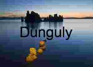 Golden Rocks Leading to Tufa Towers at Mono Lake Sunrise