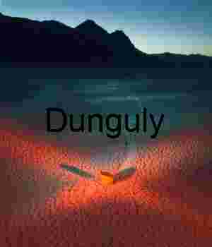 Moody Desert Landscape Featuring Mysterious Tire Track Patterns