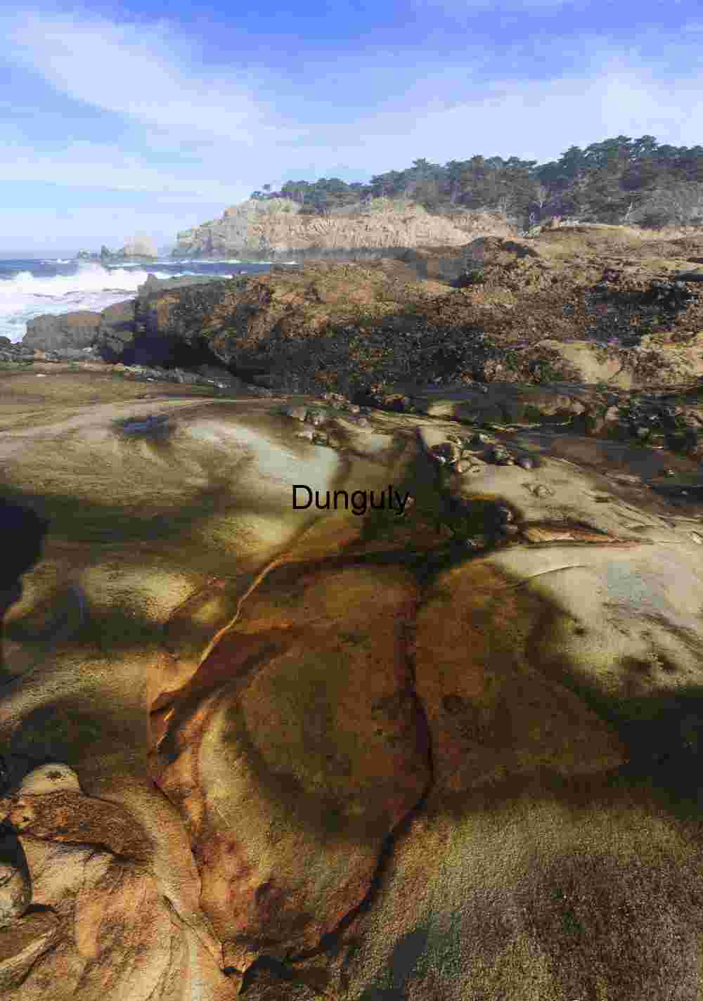 Title Rugged Coastal Rock Formations and Tide Pools