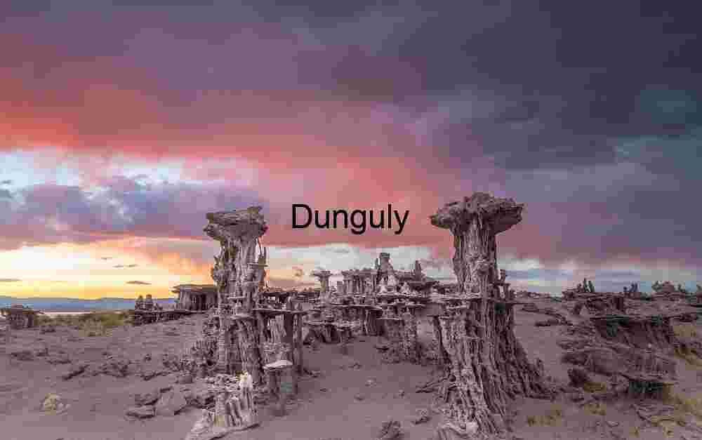 Tufa Towers Under Storm‑Lit Sunset at Mono Lake -2