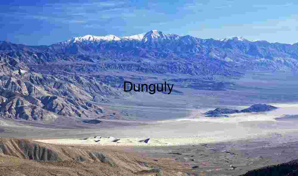 Desert Landscape with Snow‑Capped Mountains