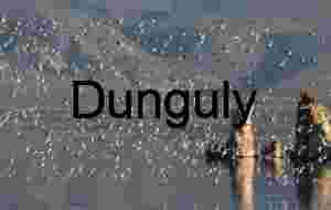 Flock of Birds Over Tufa Formations at Mono Lake