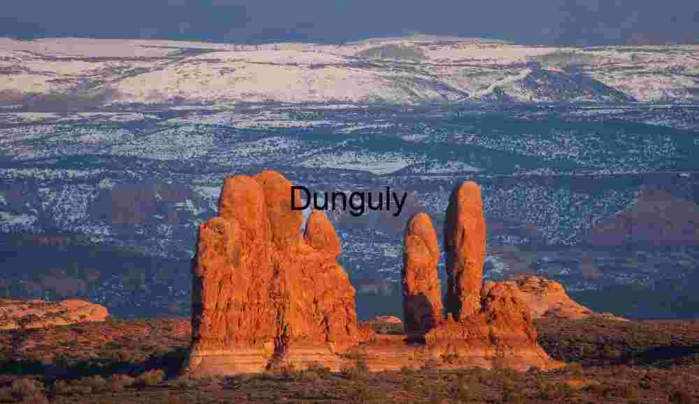 Red Rock Spires and Snow‑Capped Mesas – Desert Winter Landscape Photography