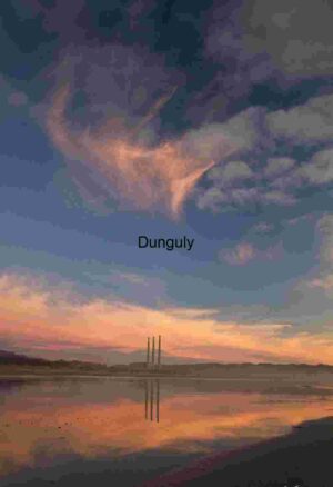 Reflections of Industry: Smokestacks at Coastal Dawn