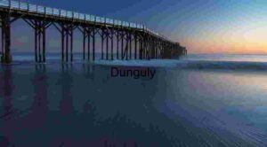 Vanishing Lines: Wooden Pier at Coastal Dusk