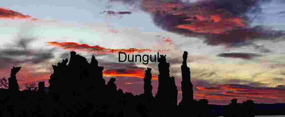 Crimson Silhouettes: Tufa Towers Beneath a Painted Sky