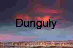 Tufa Towers at Mono Lake Under Fiery Storm Clouds
