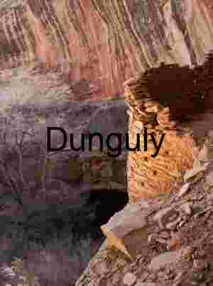 Monarch Cave Round Tower: Ancestral Puebloan Cliff Dwelling Ruin