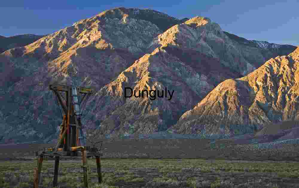 Industrial Relic in Desert Mountains