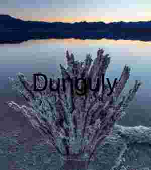 Salt-Encrusted Desert Formation Reflecting at Sunrise