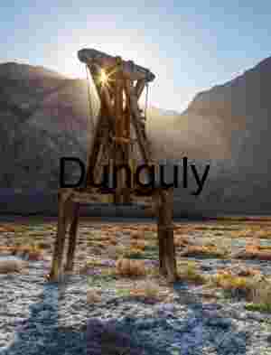 Abandoned Mining Structure at Sunset