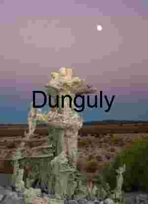 Weathered Tufa Towers in Desert Twilight at Mono Lake