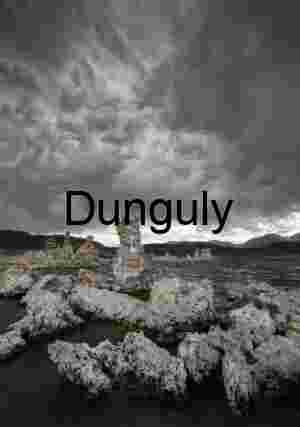 Tufa Towers and Storm Clouds Over Mono Lake