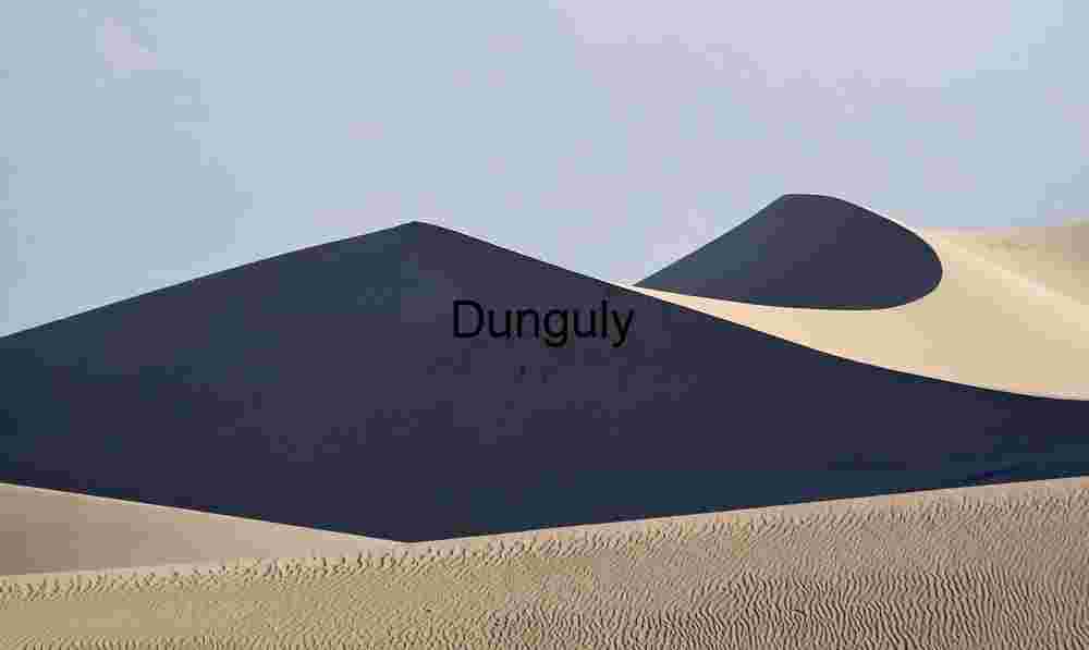 Sculpted Silence: Sunlit Dunes and Wind-Carved Ridges