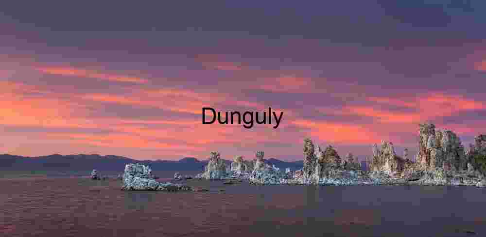 Tufa Towers at Mono Lake in Fiery Sunset Reflection