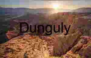 Dramatic Sunset Over Font's Point Badlands Canyon