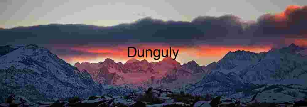 Close- Fiery Skies Over Snowbound Peaks: Alpine Drama at Dusk