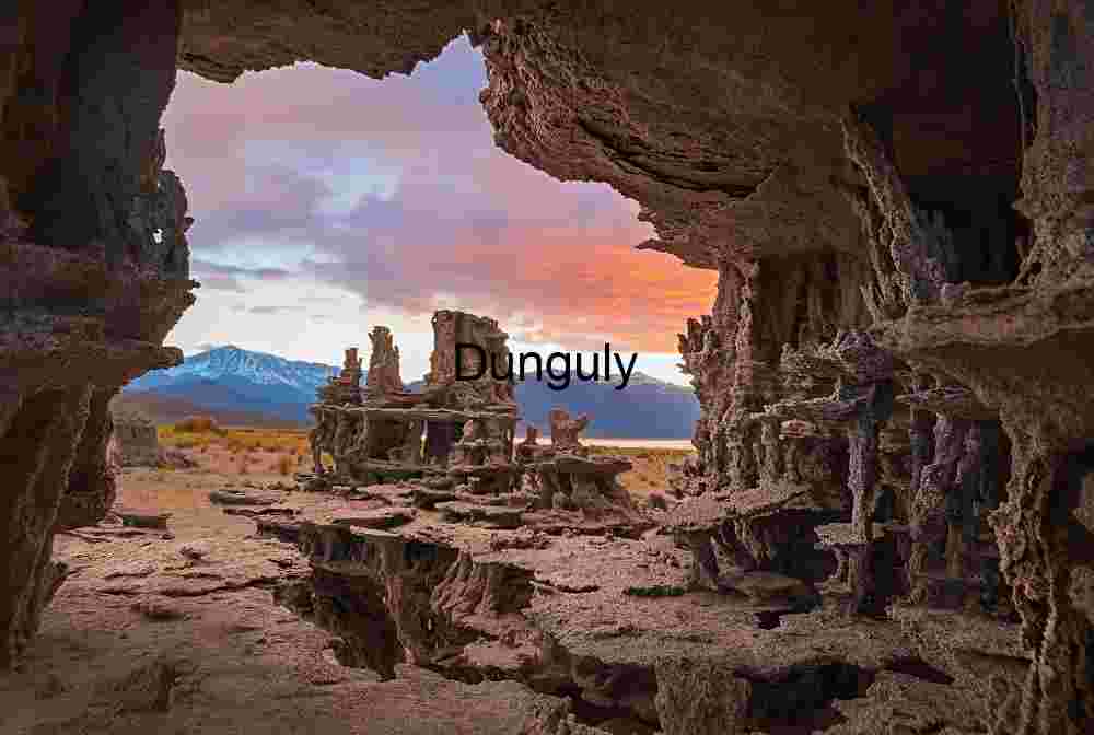 Through the Towers: Sunset Framed by Mono Lake’s Tufa Labyrinth