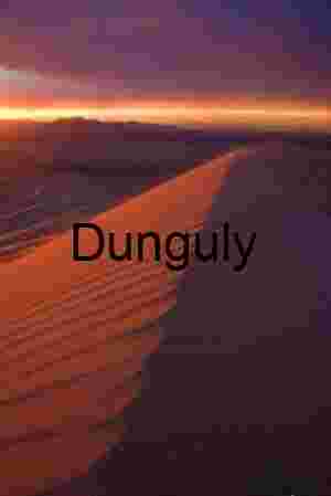 Sunlit Desert Dune with Dramatic Sky and Wind-Carved Ridges